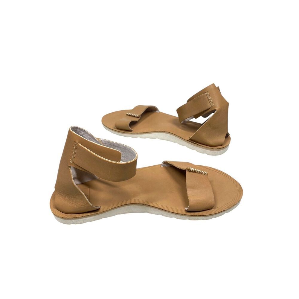 NEW REEF 'Voyage HI' Womens Sandals Gladiator High Leather Brown Strap - Size 8 - Picture 10 of 11